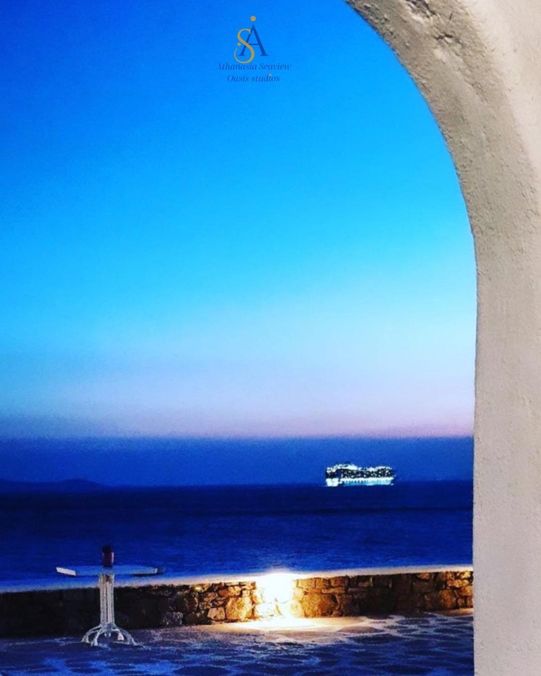 Mykonos Athanasia Seaview Oasis Studios By The Port Houlakia  Екстериор снимка
