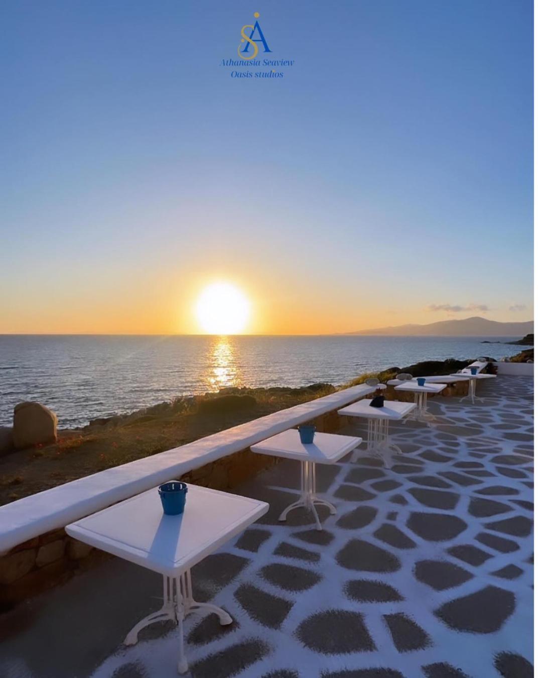 Mykonos Athanasia Seaview Oasis Studios By The Port Houlakia  Екстериор снимка