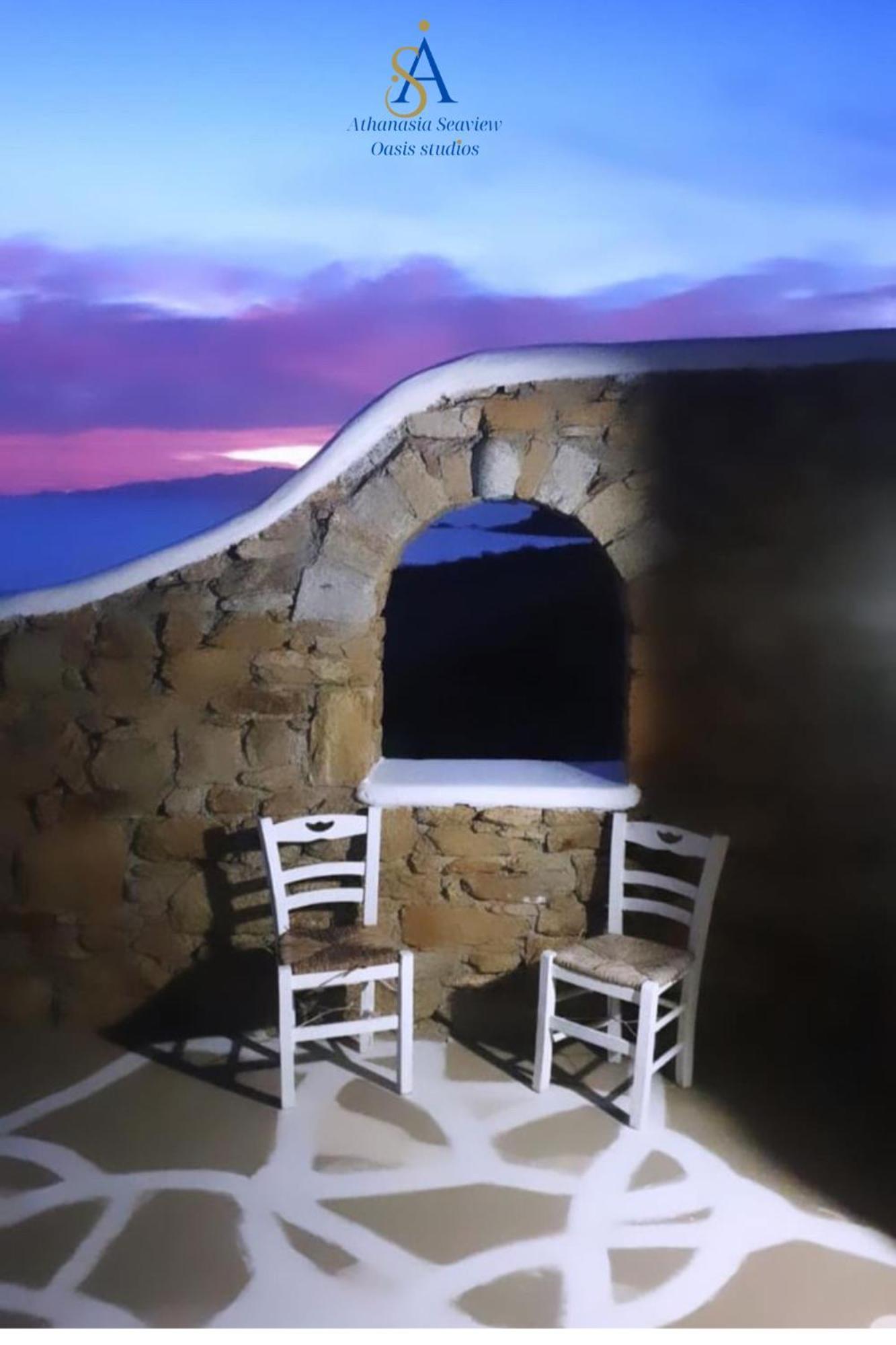 Mykonos Athanasia Seaview Oasis Studios By The Port Houlakia  Екстериор снимка