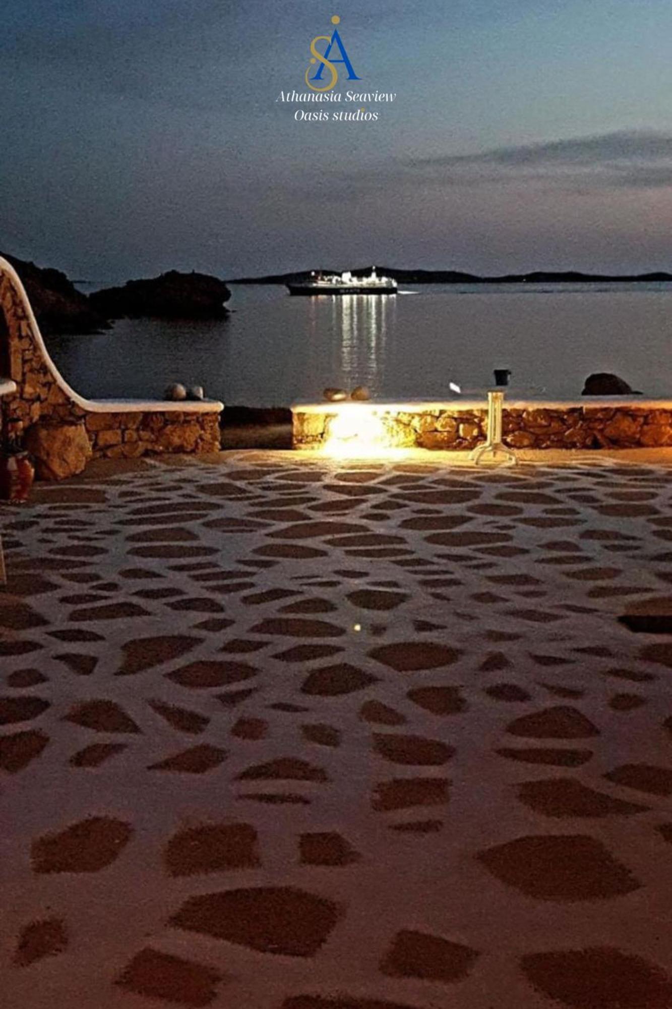 Mykonos Athanasia Seaview Oasis Studios By The Port Houlakia  Екстериор снимка