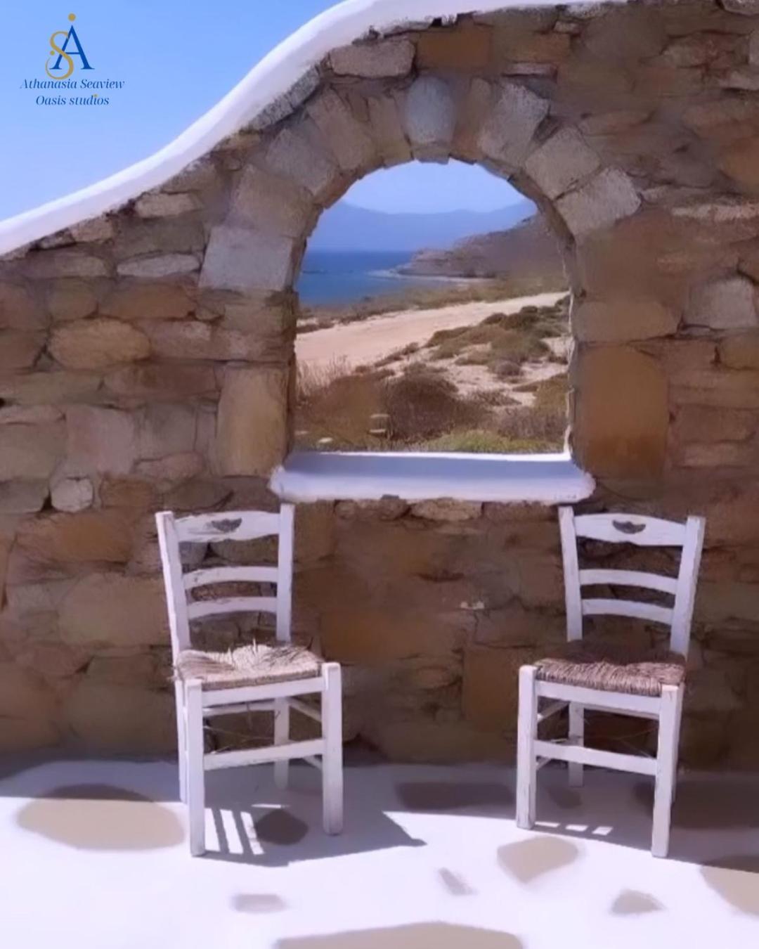 Mykonos Athanasia Seaview Oasis Studios By The Port Houlakia  Екстериор снимка