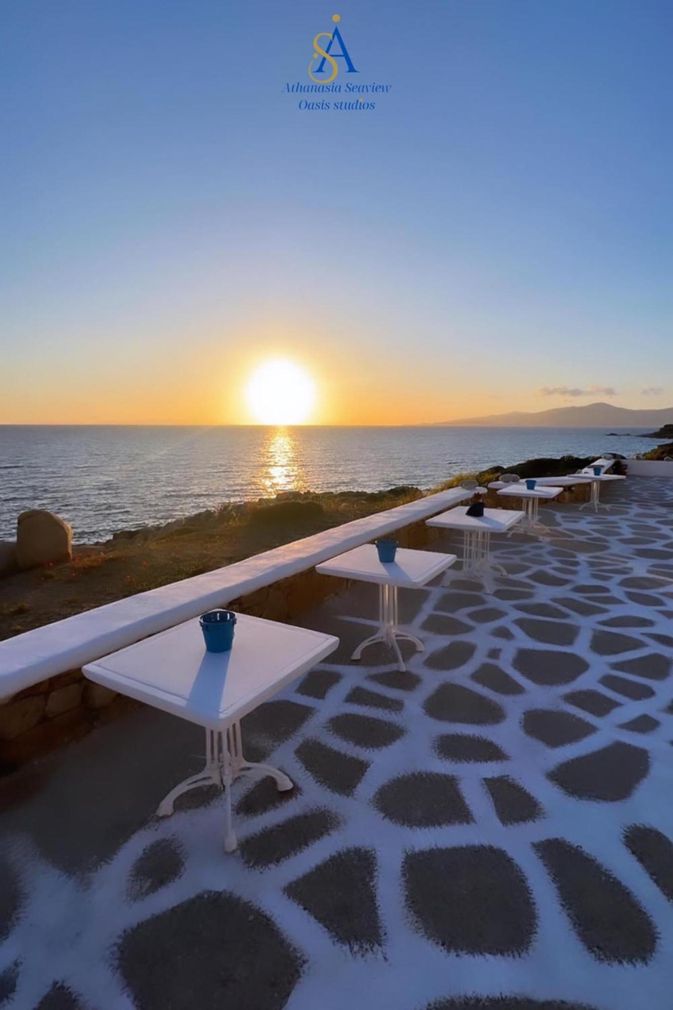 Mykonos Athanasia Seaview Oasis Studios By The Port Houlakia  Екстериор снимка