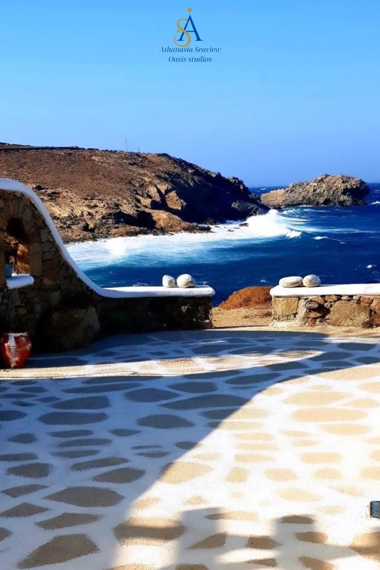 Mykonos Athanasia Seaview Oasis Studios By The Port Houlakia  Екстериор снимка